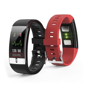 ECG body temperature smart watch