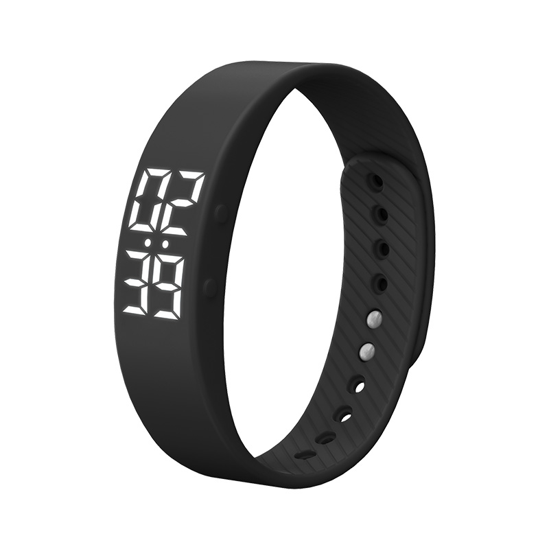 China Wholesale Fitness And Sleep Tracker Manufacturers - LED Bracelet Wristband 3D pedometer – Orebo