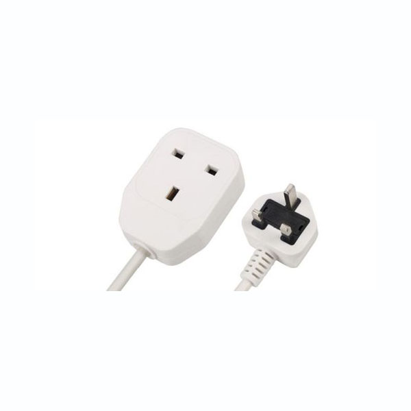 British Standard Power Cables with Security Socket for Ironing Board