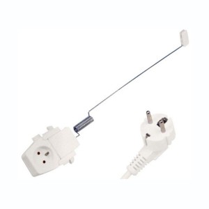 French Plug Ironing Board AC Power Cords with Antenna