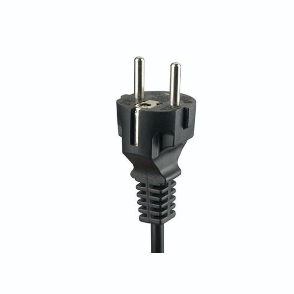16A 250V Euro 3 Pin straight Plug Power Cords