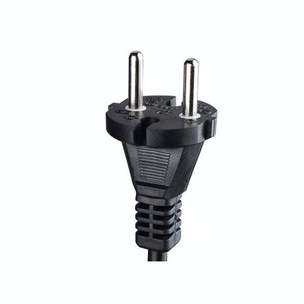 KC Approval Korea 2 Round pin Plug AC Power Cables