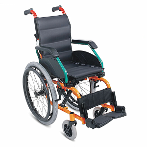 FS980LA yaşlı adam için manuel katlanabilir tekerlekli sandalye