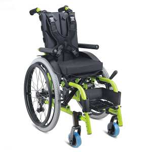 FS980LA cena wózka inwalidzkiego ze stali nierdzewnej z szerokim siedziskiem