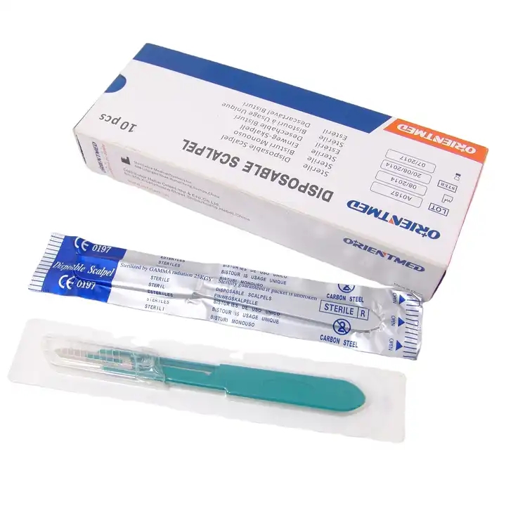 Disposable Sterile Surgical Scalpel Blade for Medical Use