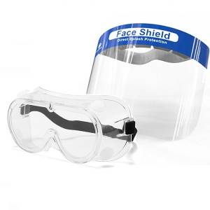 Óculos de segurança de proteção médica