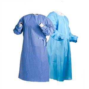 Медицинска полиетиленова изолационна рокля за еднократна употреба