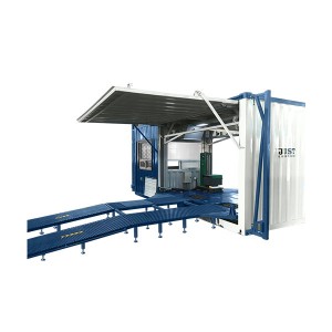 Mobile containerized Inspection lane