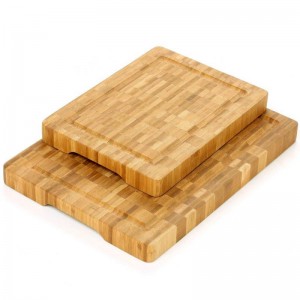 Organic Bamboo Cutting Board Extra Large Thick Butcher Block