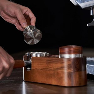 Beechwood Coffee Tamper Station Suit for 58mm
