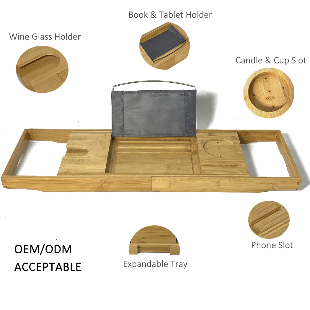 The Royal Craft Wood Bathtub Caddy Tray Is on Sale at Amazon