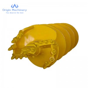 Hot New Products Steel Track - Drilling Auger/ Rock Auger/ Tapered Rock Auger With Collar Plate For Rotary Drilling Rig – Origin