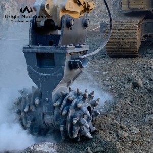 45-60 Ton Excavator Rock Mining Hydraulic Drum Cutter