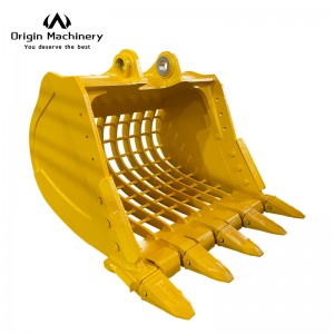 Heavy Equipment Parts Sieve Bucket for PC360 2.0m³ Capacity Skeleton Excavator Bucket