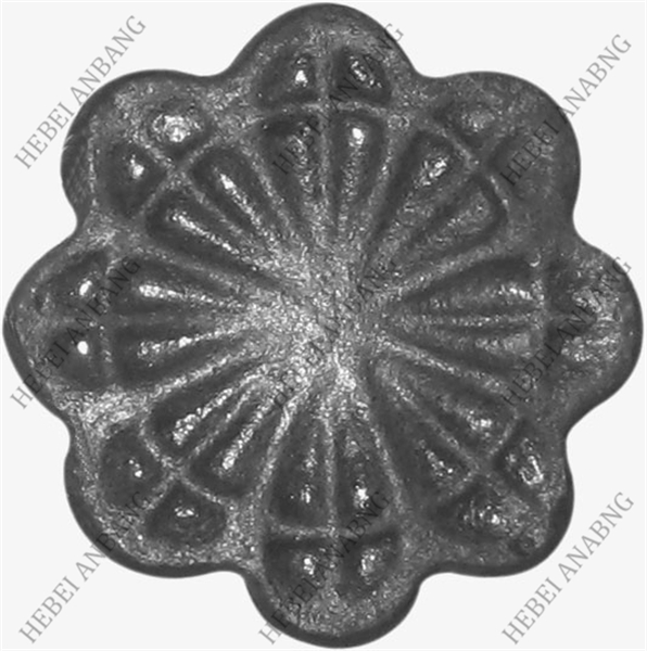 WHOLESALE WROUGHT IRON LEAVES/DECORATIVE CAST STEEL LEAVES AND FLOWER /CODE：4152