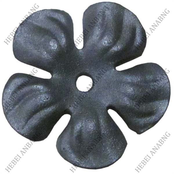 WHOLESALE WROUGHT IRON LEAVES/DECORATIVE CAST STEEL LEAVES AND FLOWER /CODE：4172