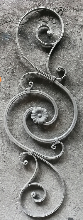 Wrought Iron Steel Scroll Balusters