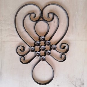 Wholesale China Hammered Pipe Quotes Pricelist - wrought steel decotative panel,balusters   – ANBANG