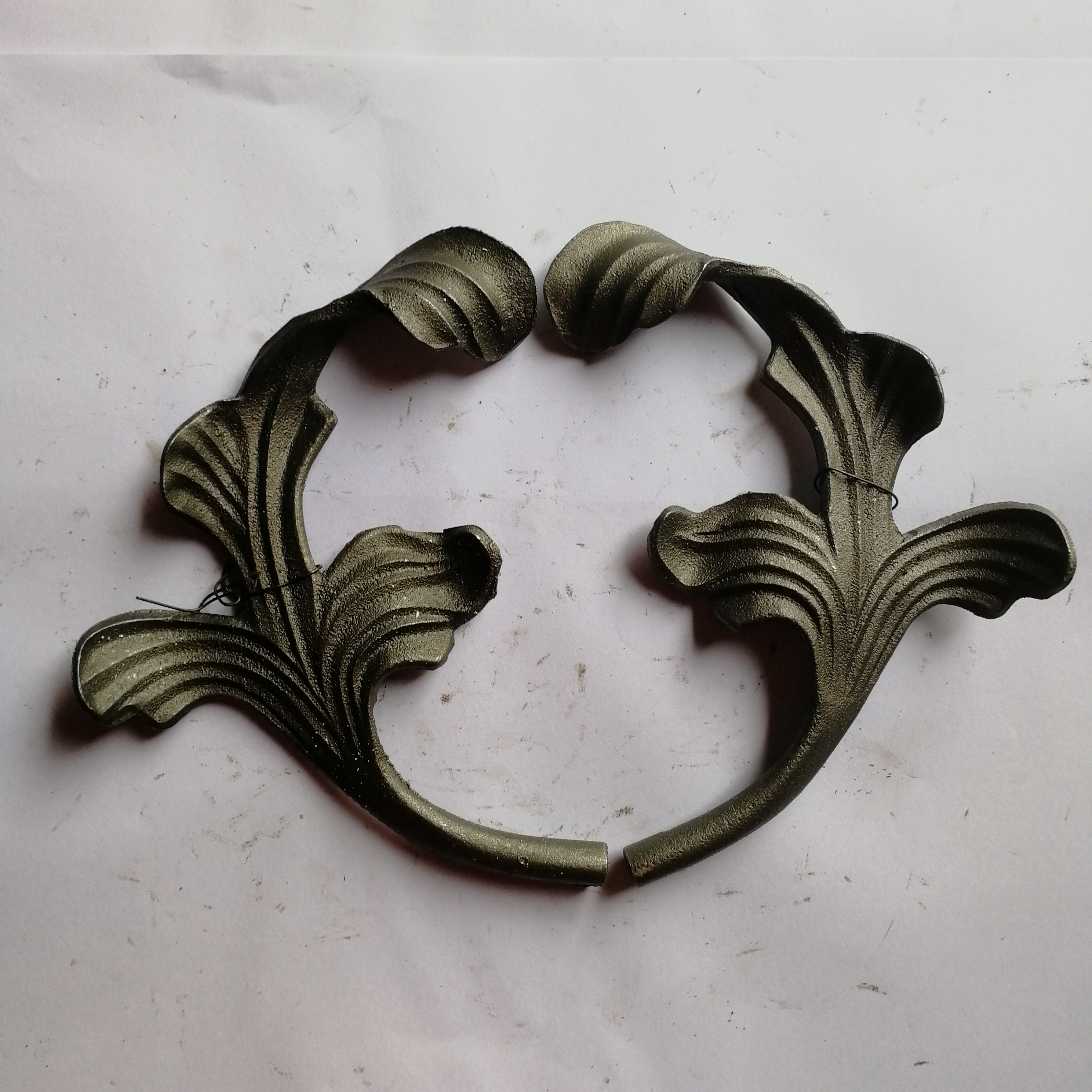 wrought iron leaves 4115 (2)