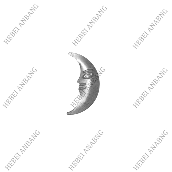 DECORATIVE WROUGHT IRON STAMPING MOON/CODE：2131