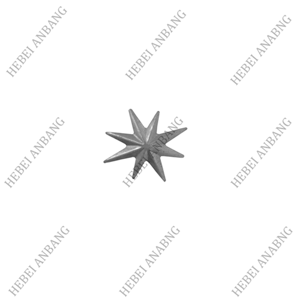 DECORATIVE WROUGHT IRON STAMPING FLOWER/CODE：2145