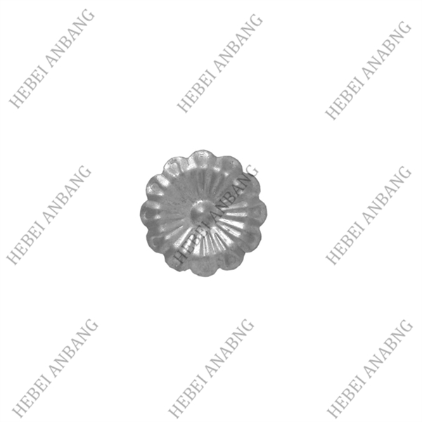 DECORATIVE WROUGHT IRON STAMPING FLOWER/CODE：2155