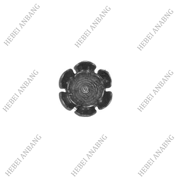 DECORATIVE WROUGHT IRON STAMPING FLOWER/CODE：2158