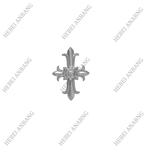 DECORATIVE WROUGHT IRON STAMPING /WHOLESALE STAMPED FLOWERS AND LEAVES/CODE：2208