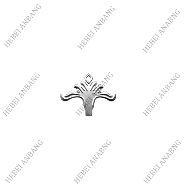 DECORATIVE WROUGHT IRON STAMPING /WHOLESALE STAMPED FLOWERS AND LEAVES/CODE：2212