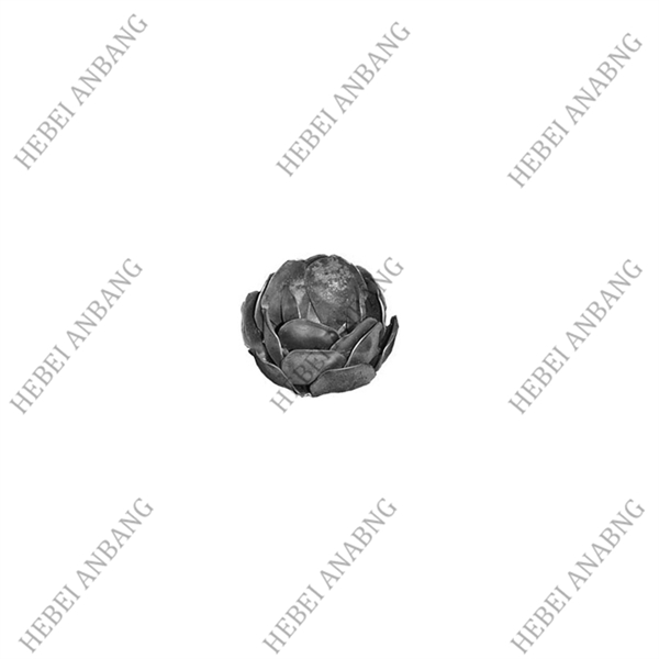 DECORATIVE WROUGHT IRON STAMPING /WHOLESALE STAMPED FLOWERS AND LEAVES/CODE：2224