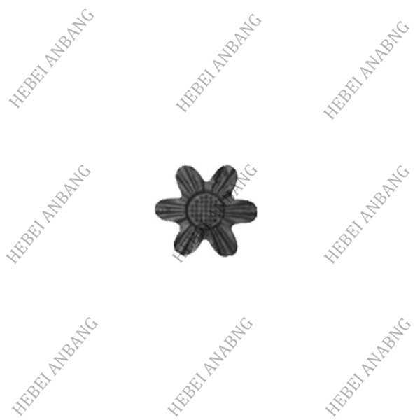 DECORATIVE WROUGHT IRON STAMPING /WHOLESALE STAMPED FLOWERS AND LEAVES/CODE：2233