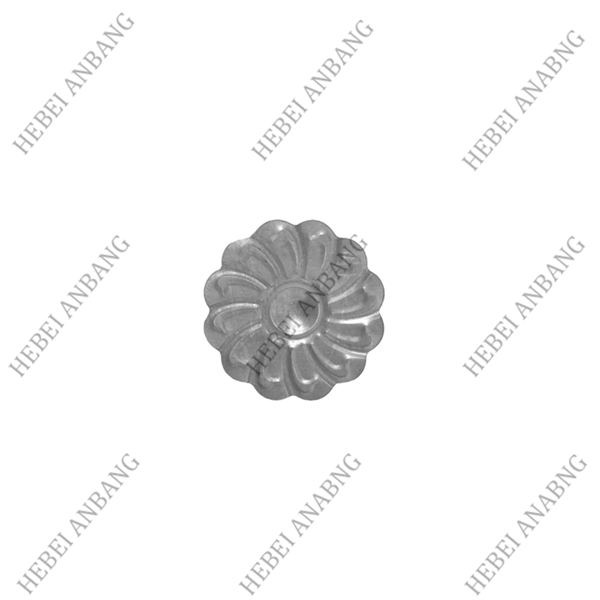 DECORATIVE WROUGHT IRON STAMPING /WHOLESALE STAMPED FLOWERS AND LEAVES/CODE：2236