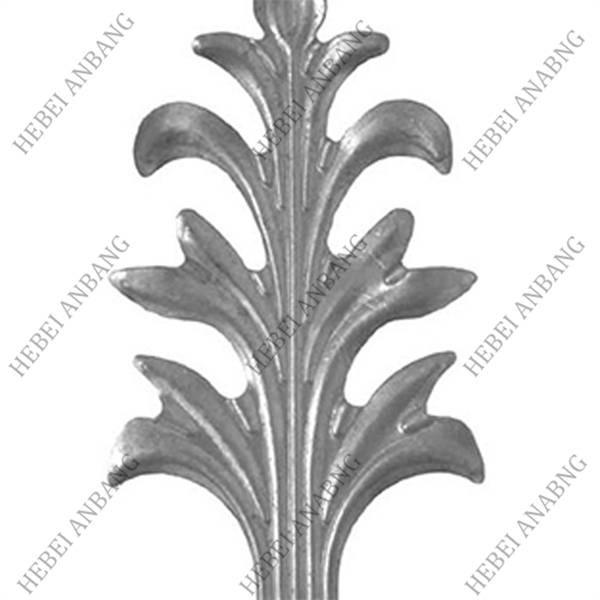 DECORATIVE WROUGHT IRON STAMPING /WHOLESALE STAMPED FLOWERS AND LEAVES/CODE：2243