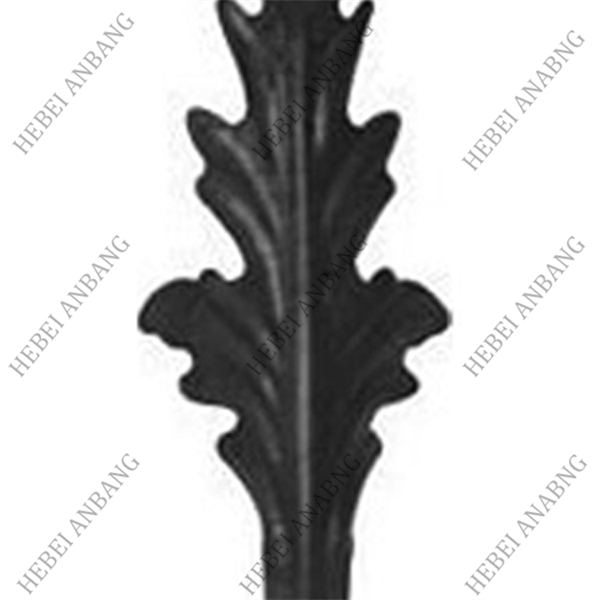 DECORATIVE WROUGHT IRON STAMPING /WHOLESALE STAMPED FLOWERS AND LEAVES/CODE：2244
