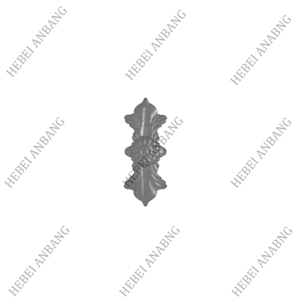 DECORATIVE WROUGHT IRON STAMPING /WHOLESALE STAMPED FLOWERS AND LEAVES/CODE：2263