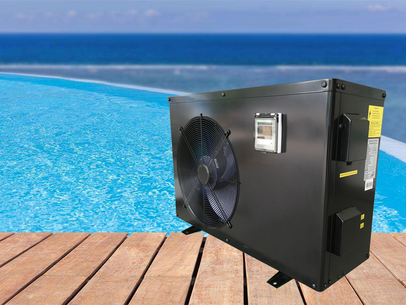 ថ្មី R32 Inverter Metal Cabinet Pool Heat Pump