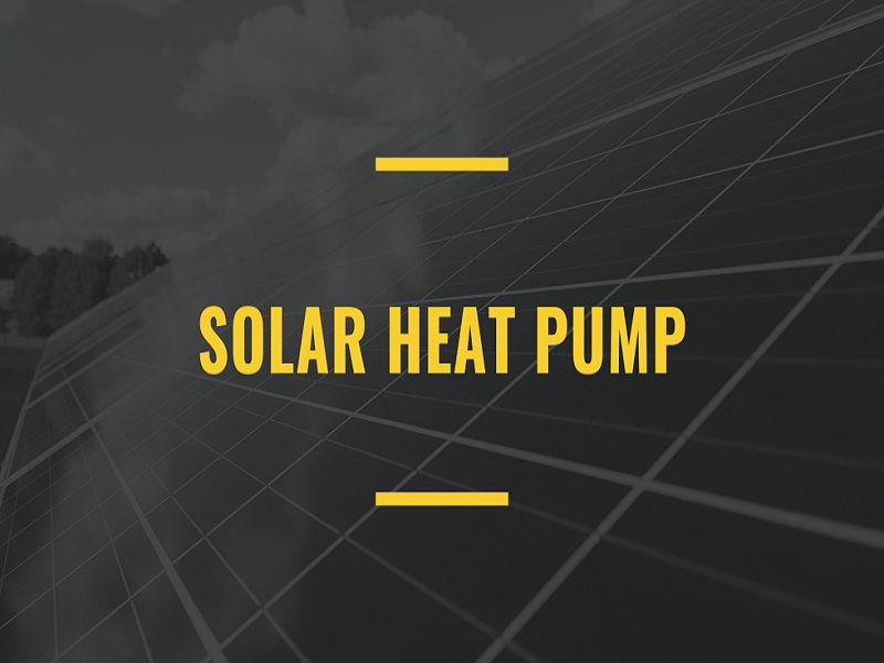 Solar Wärmepompel Effizient a Smart Spueroptioun