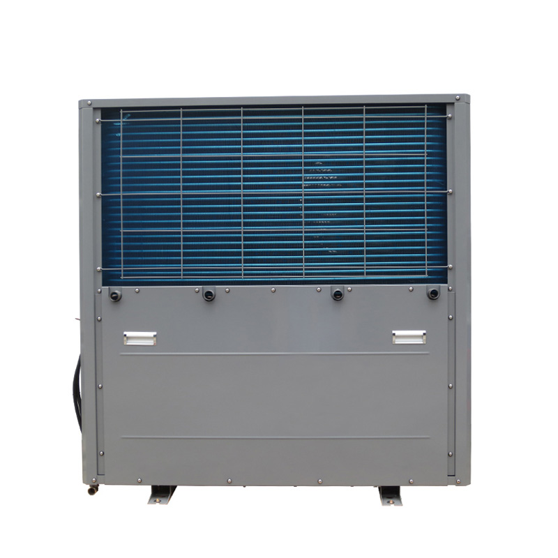 Air source low temperature heat pump with heating and cooling