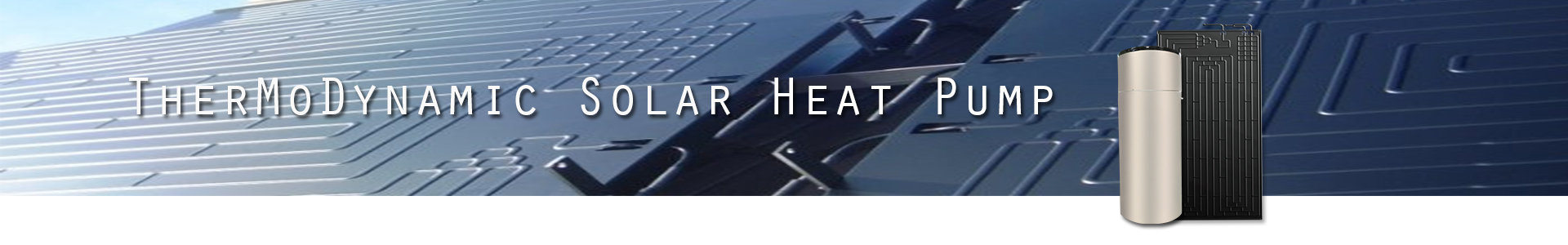 Thermodynamic Solar Hot Water Heat Pump