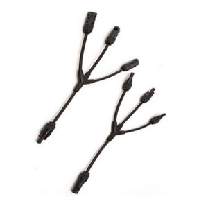 3 To 1 Solar Y Branch Connector With 4mm2 Solar Cable TUV Approved For Solar PV