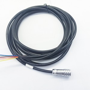 Push-Pull Jointor Circular Connector Industrial Male 8 PIN Electrical Cable