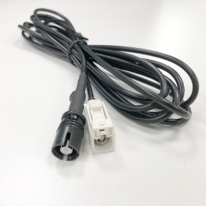 Fakra RF Connector To Female Raku 2 Terminal HF RG174 Coaxial Cable