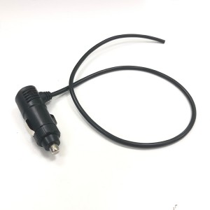12V 24V DC Car Cigarette Lighter Plug Adapter Extension Cable Para sa Auto