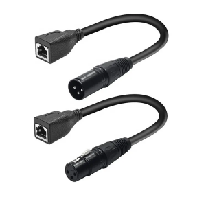 RJ45 Female to XLR Female Male Adapter Extension Cable para sa Mikropono