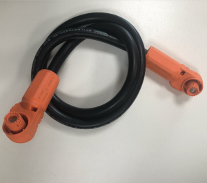 Nowe złącze do przechowywania energii Wysokoprądowy kabel z wtyczką zaciskową akumulatora HV