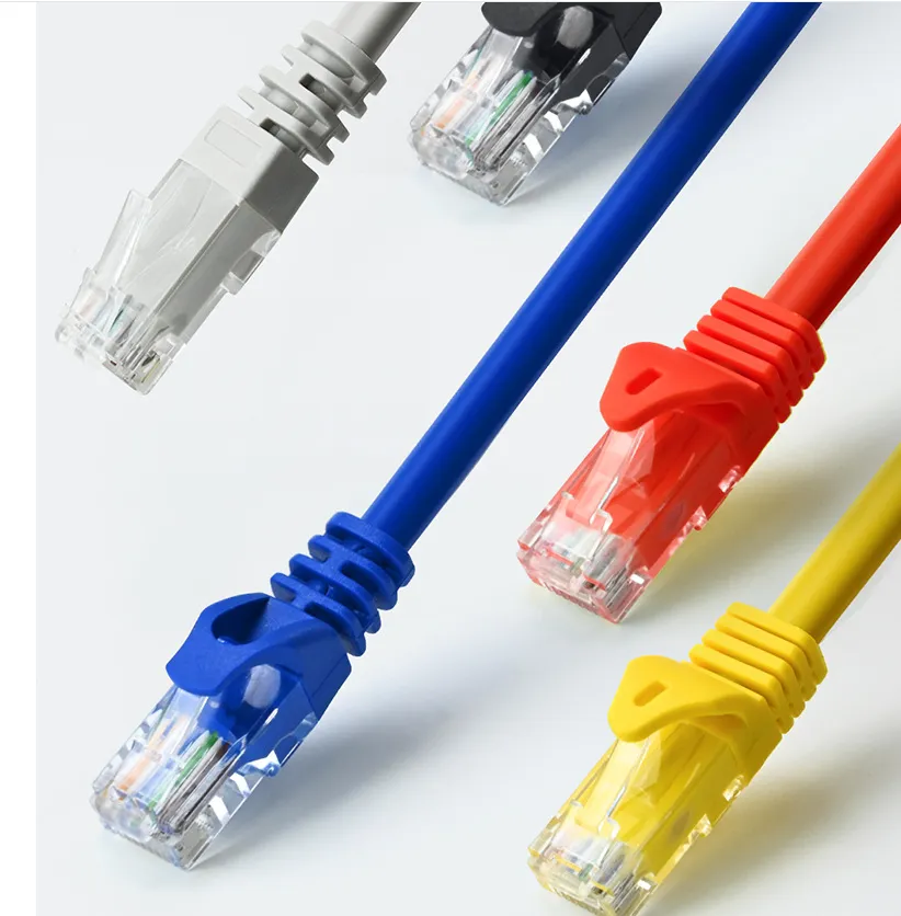 HDPE high speed cat6 wire connector electric jumper / jumper wire network cable for computer connecting