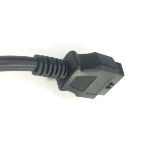 Adapter OBD2 Female 16Pin MAN 37Pin Cable for Automotive Diagnostic Truck