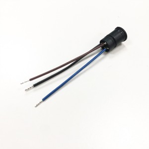 PCB-paneel M12 ronde connector 4-pins aansluitdraad Plastic soldeerkabel
