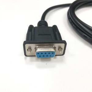 Adaptor FATAK Mini Din 4P ke Kabel Konektor Wanita DB9