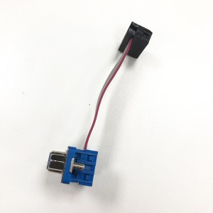 DB9-IDC adapter alaplap soros panelre szerelhető szalagos lapos kábel OEM